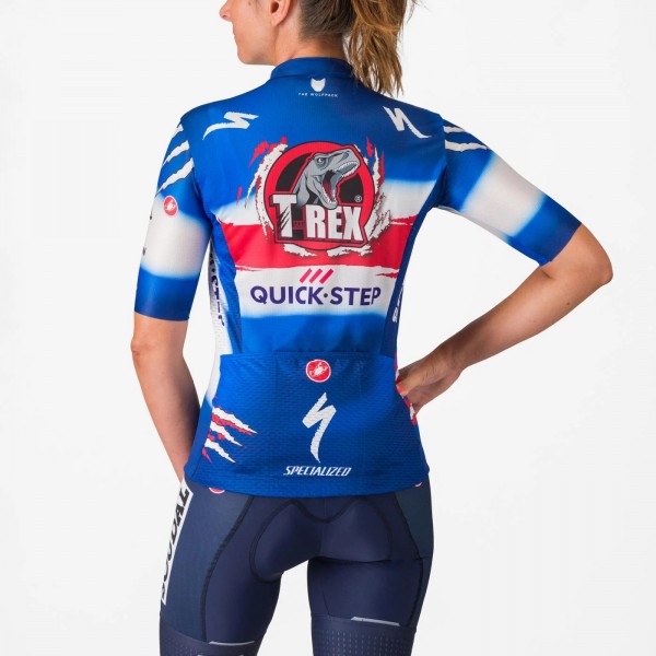 Damen Castelli Soudal Quick-Step 2024 Competizione 3 frau trikot-La Vuelta