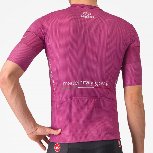 Herren Cyclamen Trikot Giro d'Italia 2024 Classification Herren Cyclamen Trikot Giro d'Italia 2024 Classification