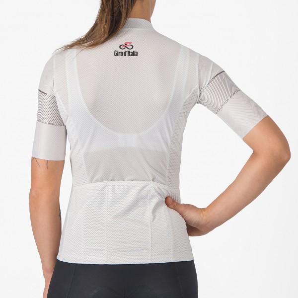 Damen Weißes Trikot Damen Giro d'Italia 2024 Competizione