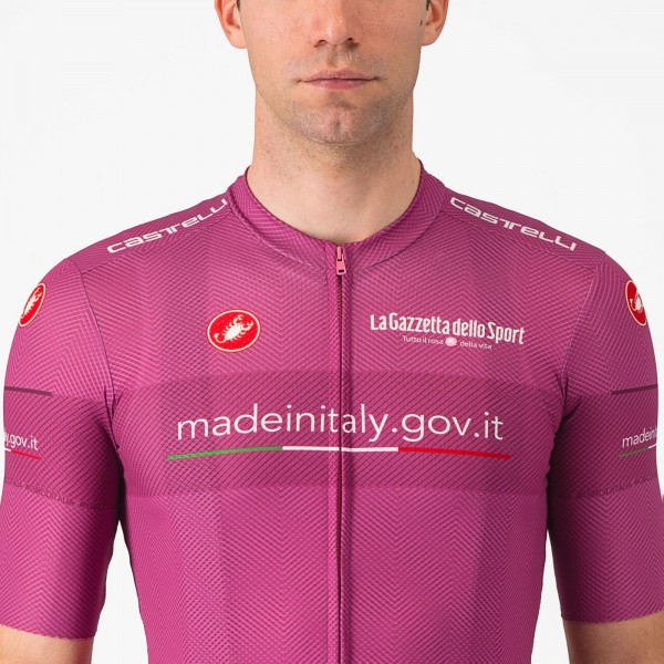 Herren Cyclamen Trikot Giro d'Italia 2024 Classification Herren Cyclamen Trikot Giro d'Italia 2024 Classification