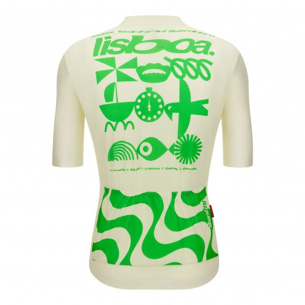 Herren Santini Vuelta Espana 2024 trikot-Lissabon Herren Santini Vuelta Espana 2024 trikot-Lissabon