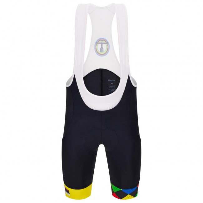 Herren Santini UCI Gravel UCI World Championship Flanders tragerhose 2024 Herren Santini UCI Gravel UCI World Championship Flanders tragerhose 2024