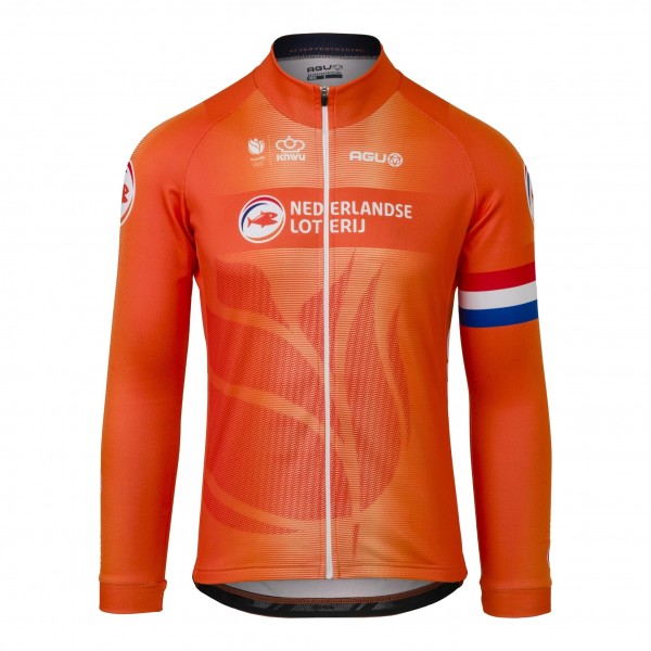Herren Hollandisch Nationalen Agu langarmtrikot 2024