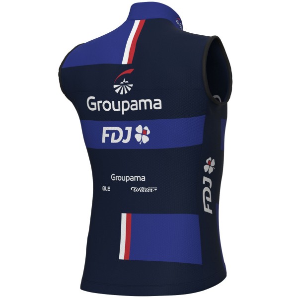 Herren Ale Groupama FDJ 2024 wind weste Herren Ale Groupama FDJ 2024 wind weste