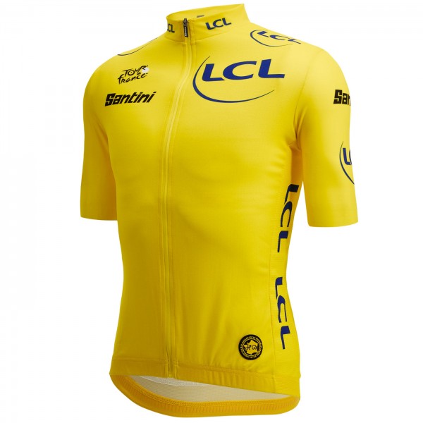 Herren Gelbes Trikot Tour de France 2024 Fan Linie Herren Gelbes Trikot Tour de France 2024 Fan Linie