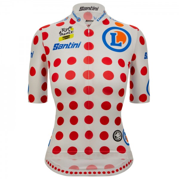 Damen Tour de France 2024 Pois frau trikot Damen Tour de France 2024 Pois frau trikot