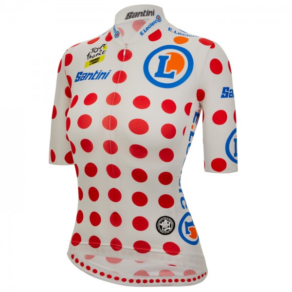 Damen Tour de France 2024 Pois frau trikot Damen Tour de France 2024 Pois frau trikot