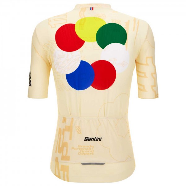 Herren Santini Tour de France 2024 trikot-Grand Départ