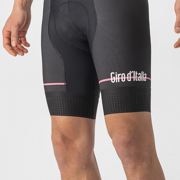 Herren Giro d'Italia 2024 Competizione Trägerhose-Schwarz Herren Giro d'Italia 2024 Competizione Trägerhose-Schwarz