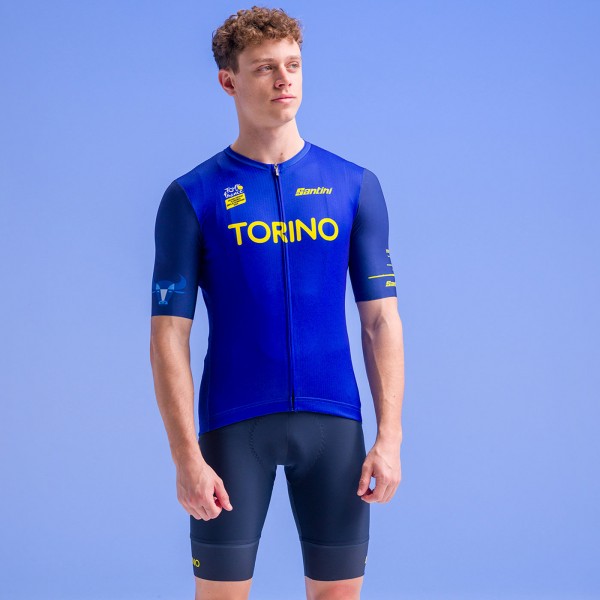 Herren Jersey Santini Tour de France 2024-Turin