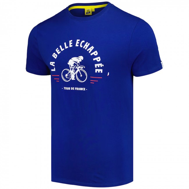Herren T-Shirt Tour de France Belle Échappée 2024 Herren T-Shirt Tour de France Belle Échappée 2024
