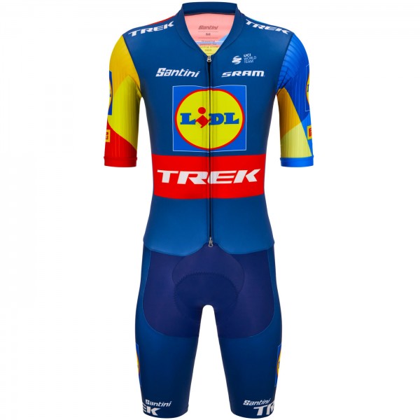 Herren Santini Lidl Trek 2024 Team Original einteiler Herren Santini Lidl Trek 2024 Team Original einteiler