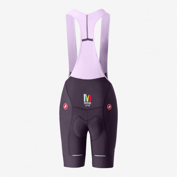 Damen Maratona Dles Dolomites-Enel 2024 frau kurz tragerhose Damen Maratona Dles Dolomites-Enel 2024 frau kurz tragerhose