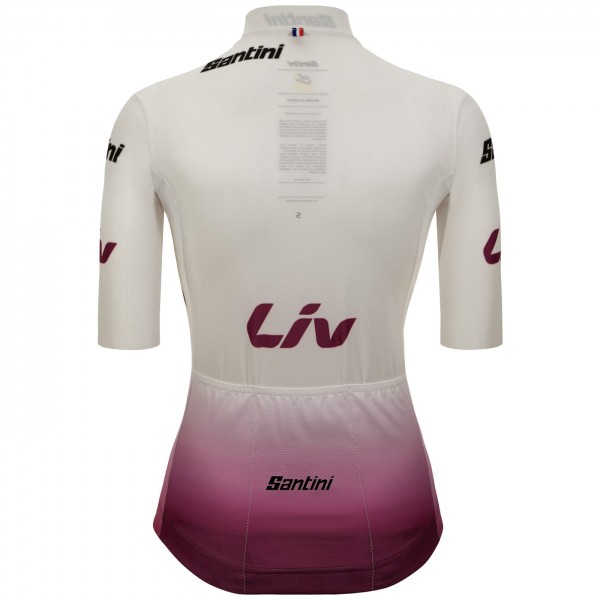 Damen Tour de France 2024 Fan Line Weisse frau trikot Damen Tour de France 2024 Fan Line Weisse frau trikot
