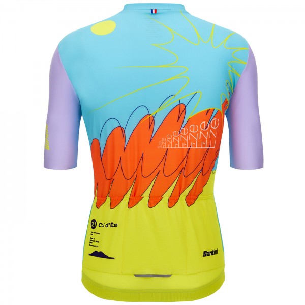 Herren Santini Tour de France 2024 trikot-Nizza Herren Santini Tour de France 2024 trikot-Nizza