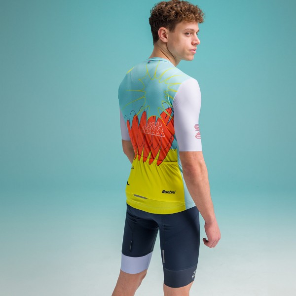 Herren Santini Tour de France 2024 trikot-Nizza Herren Santini Tour de France 2024 trikot-Nizza
