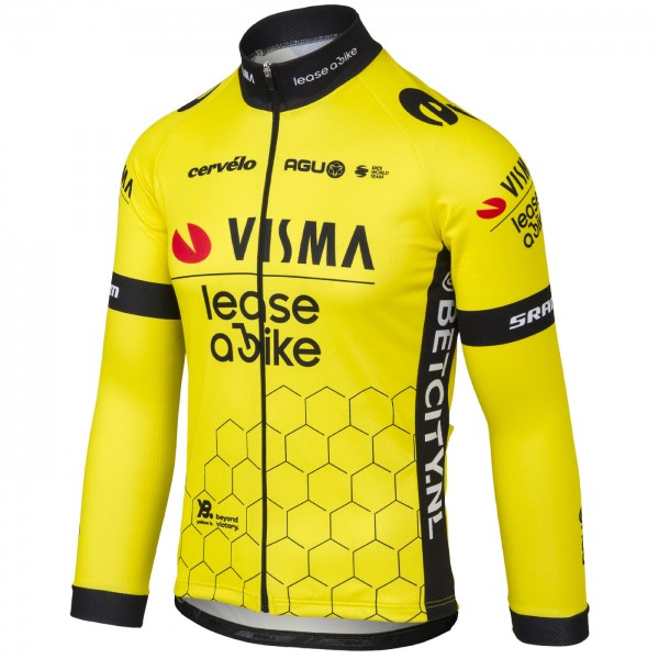 Herren Langärmeliges Trikot Agu Team Visma Lease a bike 2024 Herren Langärmeliges Trikot Agu Team Visma Lease a bike 2024