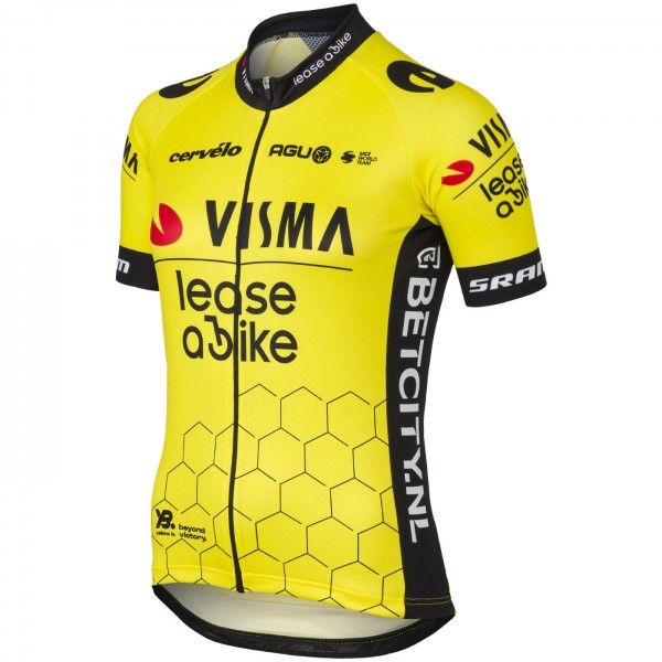 Damen Frauentrikot Agu Team Visma Lease a bike 2024