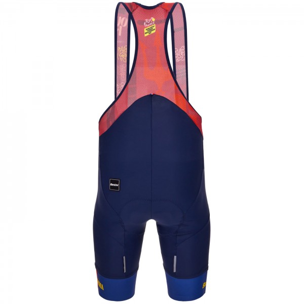 Herren Santini Tour de France 2024 tragerhose-Bologna Herren Santini Tour de France 2024 tragerhose-Bologna