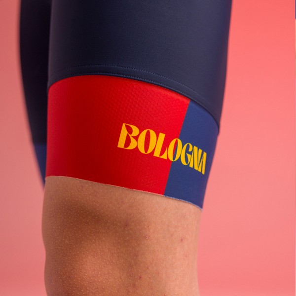 Herren Santini Tour de France 2024 tragerhose-Bologna Herren Santini Tour de France 2024 tragerhose-Bologna