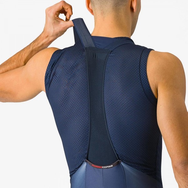 Herren Castelli Soudal Quick-Step 2024 Free Aero RC PRO kurz tragerhose