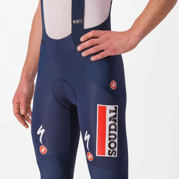 Herren Castelli Soudal Quick-Step 2024 Sorpasso RoS lange tragerhose Herren Castelli Soudal Quick-Step 2024 Sorpasso RoS lange tragerhose