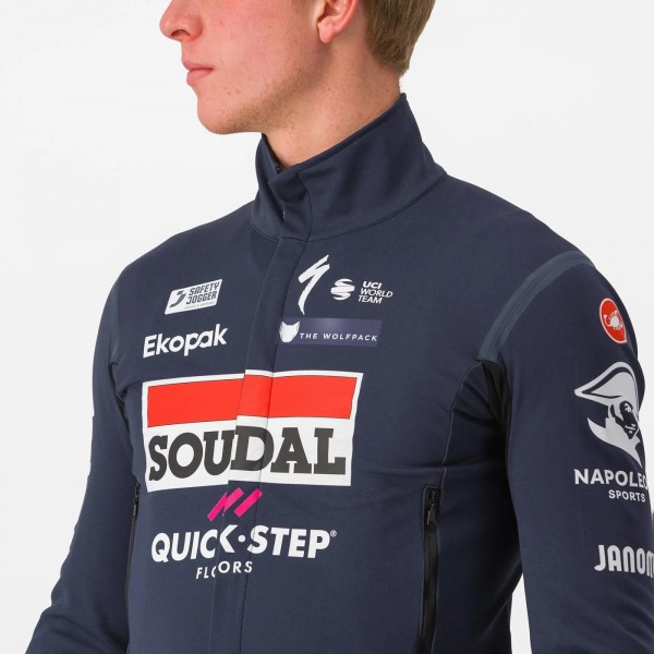 Herren Castelli Soudal Quick-Step 2024 Perfetto RoS jacke Herren Castelli Soudal Quick-Step 2024 Perfetto RoS jacke