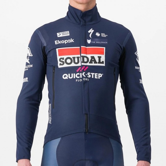 Herren Castelli Soudal Quick-Step 2024 Perfetto RoS jacke Herren Castelli Soudal Quick-Step 2024 Perfetto RoS jacke