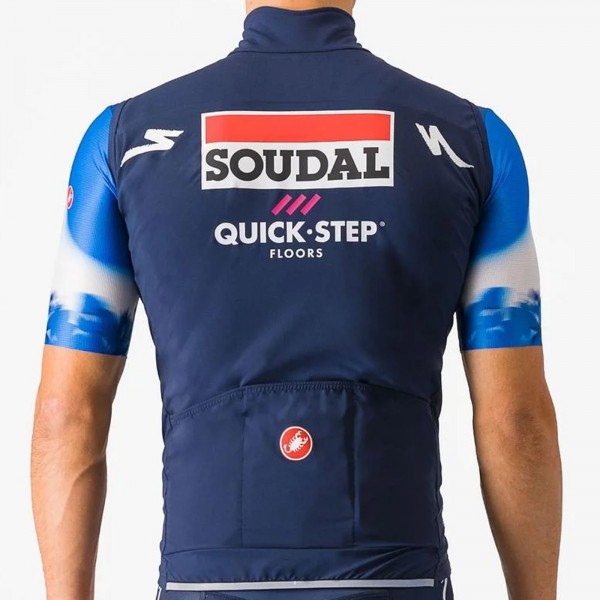 Herren Castelli Soudal Quick-Step 2024 Perfetto Ros weste Herren Castelli Soudal Quick-Step 2024 Perfetto Ros weste