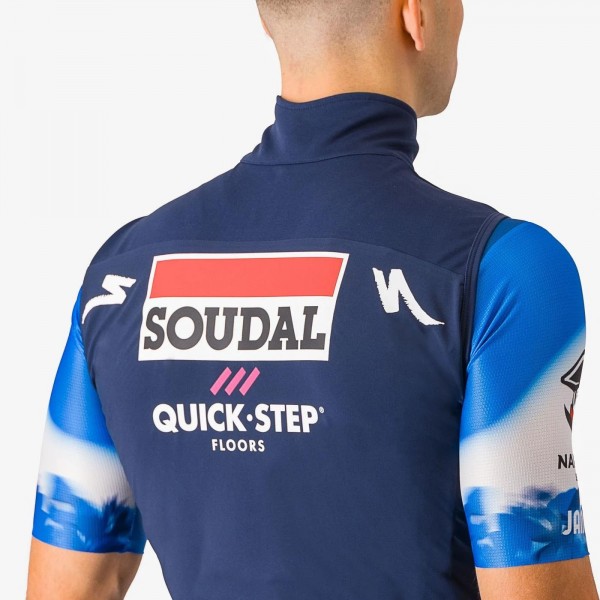 Herren Castelli Soudal Quick-Step 2024 Perfetto Ros weste Herren Castelli Soudal Quick-Step 2024 Perfetto Ros weste