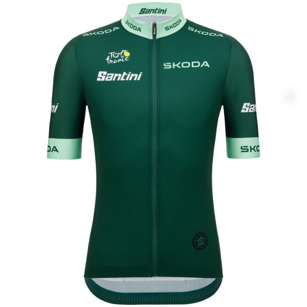Herren Tour de France 2024 Fan Line Grun trikot Herren Tour de France 2024 Fan Line Grun trikot