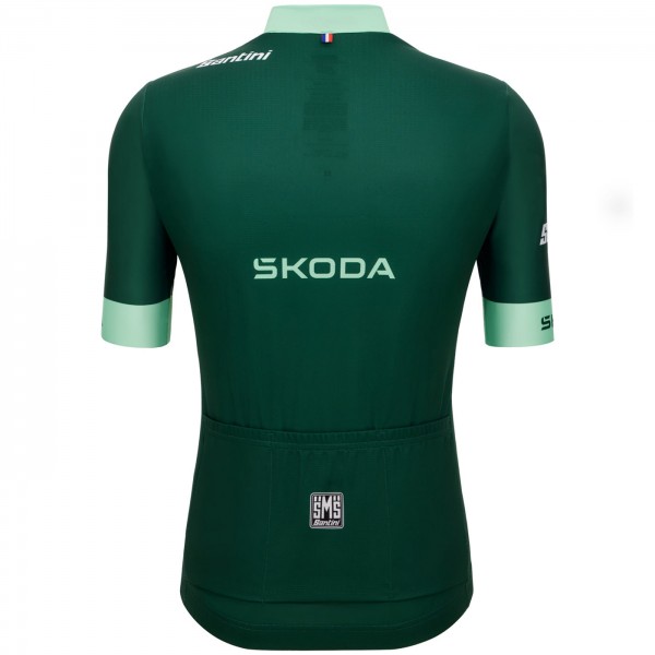 Herren Tour de France 2024 Fan Line Grun trikot Herren Tour de France 2024 Fan Line Grun trikot