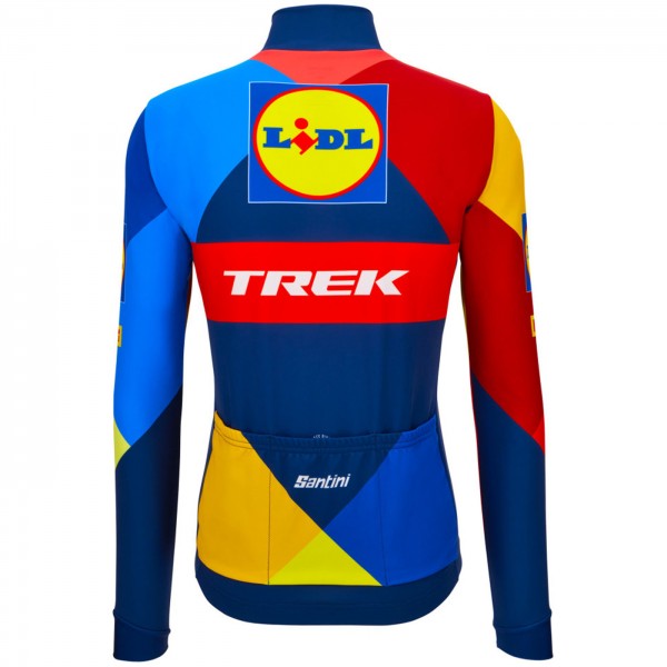Herren Santini Lidl Trek 2024 langarm trikot