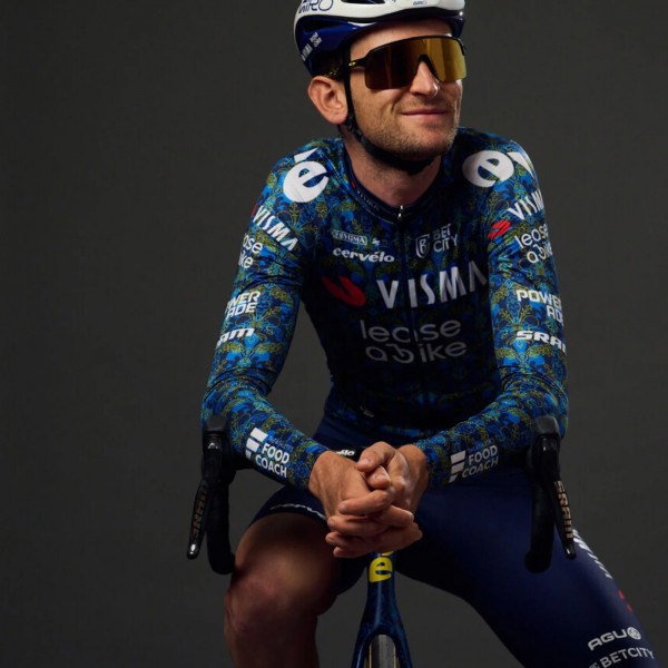 Herren Team Visma Lease a bike 2024 The Renaissance Agu langarmtrikot-Tdf