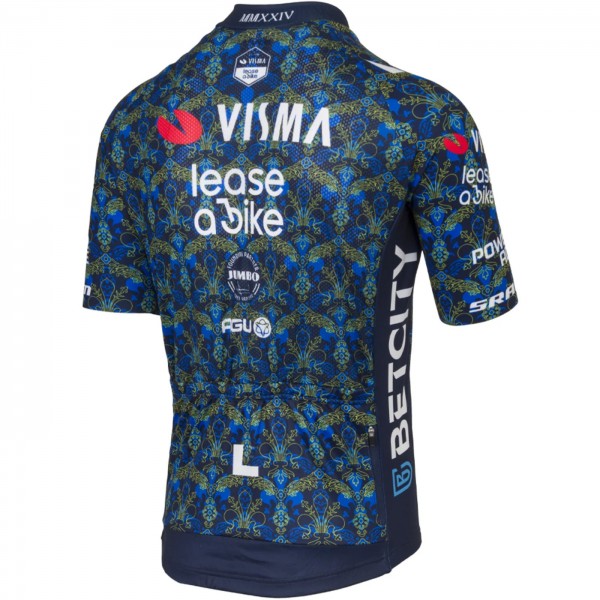 Herren Team Visma Lease a bike 2024 The Renaissance Agu trikot-Tdf Herren Team Visma Lease a bike 2024 The Renaissance Agu trikot-Tdf