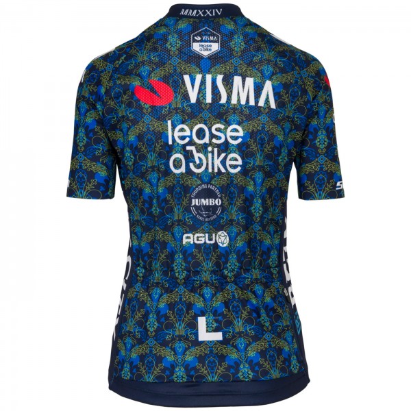 Damen Team Visma Lease a bike 2024 The Renaissance Agu frau trikot-Tdf Damen Team Visma Lease a bike 2024 The Renaissance Agu frau trikot-Tdf