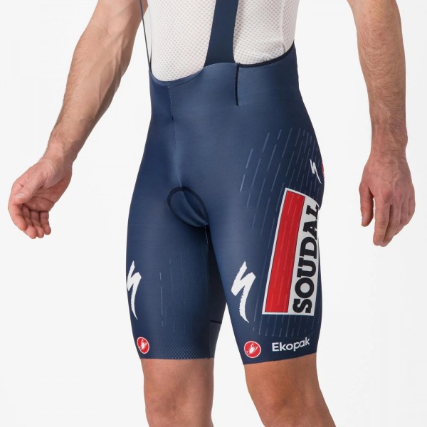 Herren Castelli Soudal Quick-Step 2025 Free Aero Race S tragerhose Herren Castelli Soudal Quick-Step 2025 Free Aero Race S tragerhose