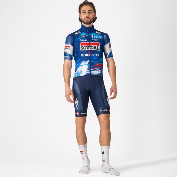 Herren Castelli Soudal Quick-Step 2025 Pro Light Wind weste