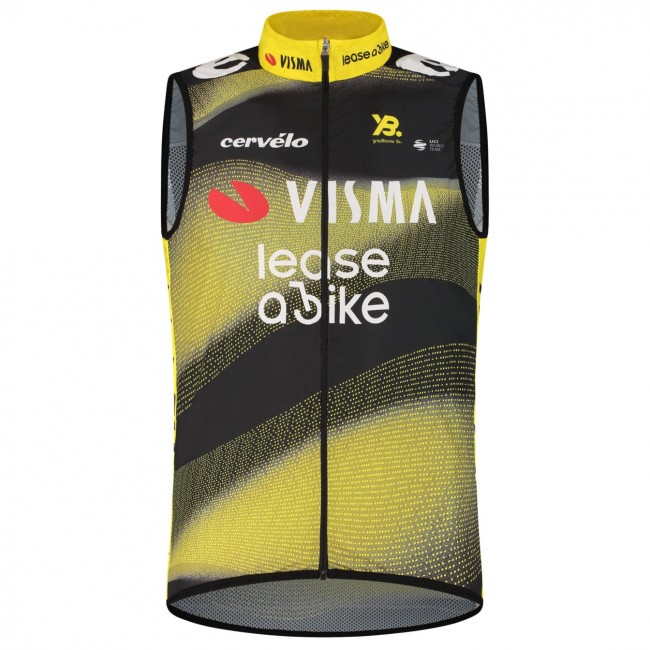 Herren Weste Team Visma Lease a bike 2025 Wind The Swarm-Tdf Herren Weste Team Visma Lease a bike 2025 Wind The Swarm-Tdf