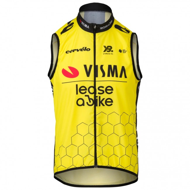 Herren Team Visma Lease a bike 2025 Wind weste Herren Team Visma Lease a bike 2025 Wind weste