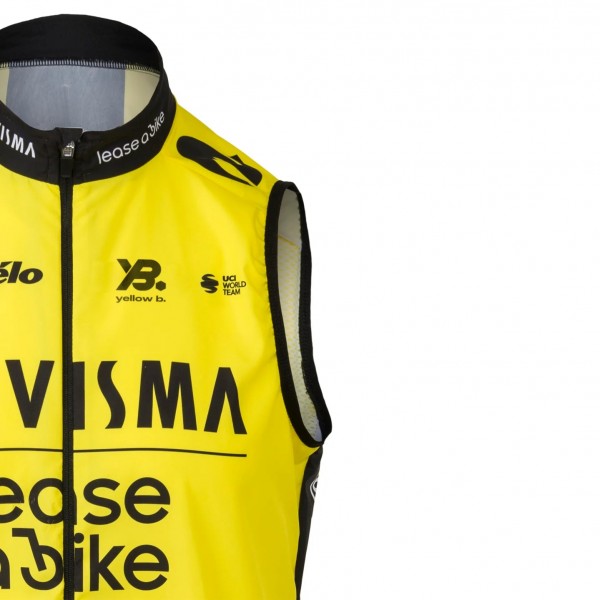Herren Team Visma Lease a bike 2025 Wind weste Herren Team Visma Lease a bike 2025 Wind weste