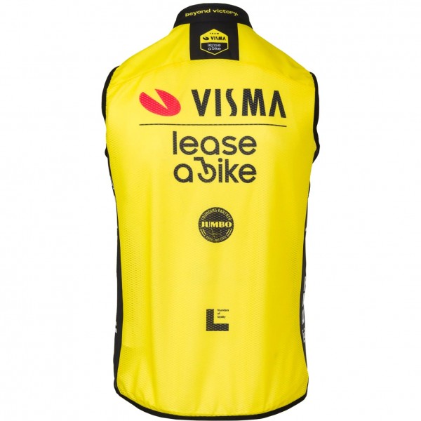Herren Team Visma Lease a bike 2025 Wind weste Herren Team Visma Lease a bike 2025 Wind weste