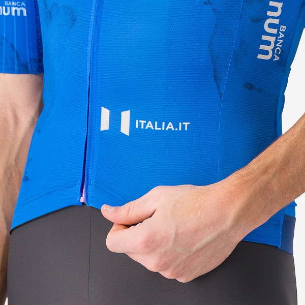 Herren Blau trikot Giro d'Italia 2025 Race 8S
