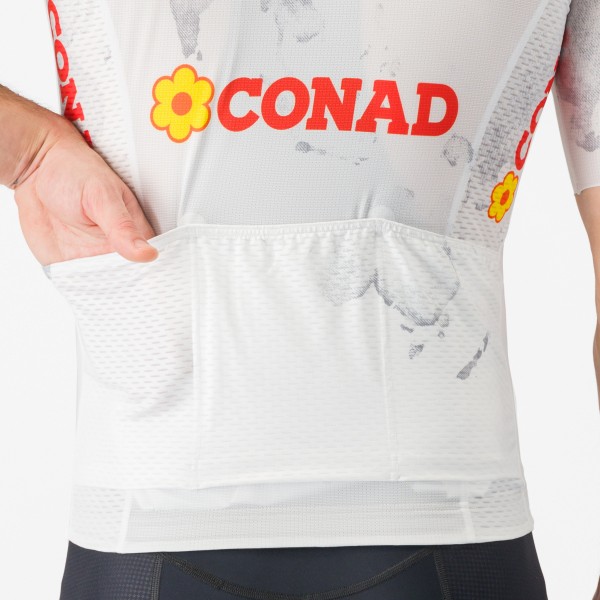 Herren Weiße Trikot Giro d'Italia 2025 Competizione 3