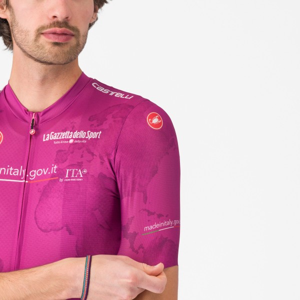 Herren Ciclamino-Trikot Giro d'Italia 2025 Competizione 3 Herren Ciclamino-Trikot Giro d'Italia 2025 Competizione 3