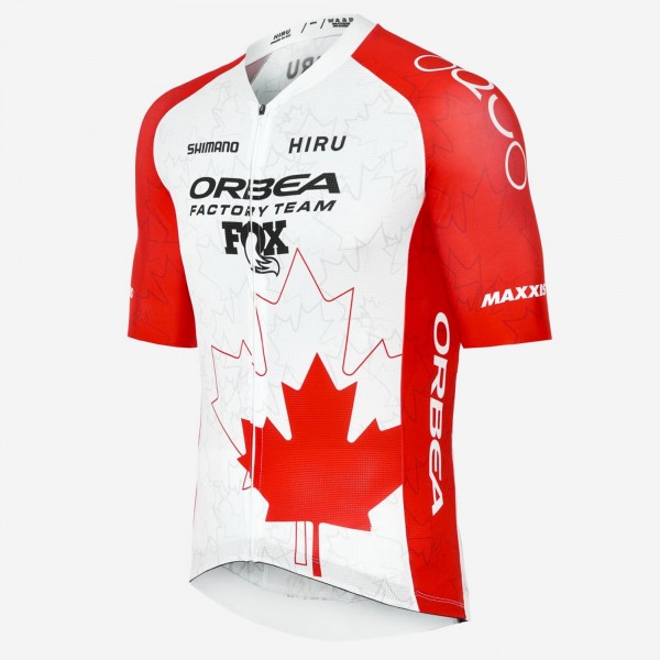 Herren Hiru Orbea Factory Team 2025 Core trikot-Kanadischer Meister