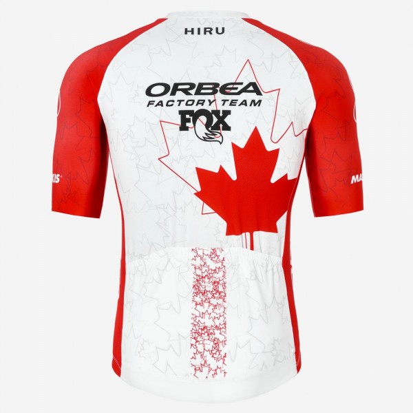 Herren Hiru Orbea Factory Team 2025 Core trikot-Kanadischer Meister