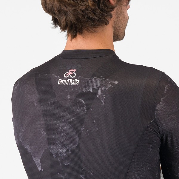 Herren Schwarzes Trikot Giro d'Italia 2025 Competizione 3