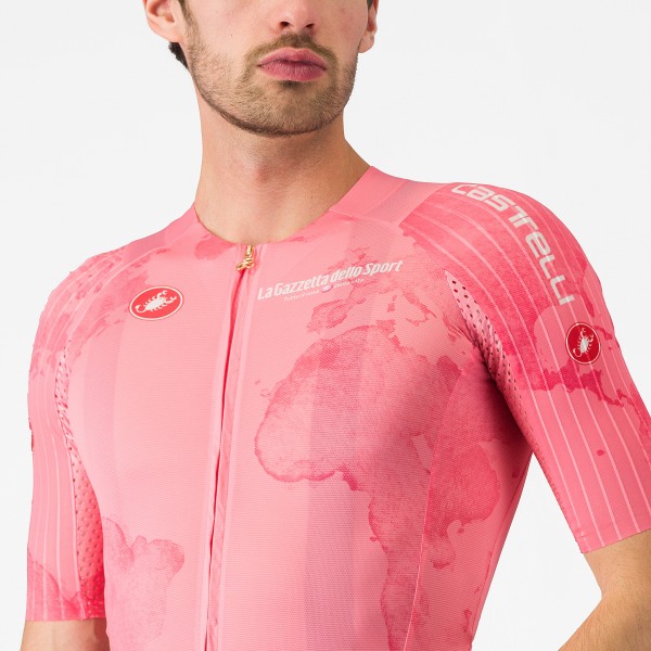 Herren Rosa Trikot Giro d'Italia 2025 Race 8S