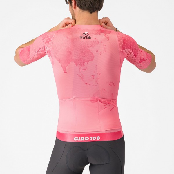 Herren Rosa Trikot Giro d'Italia 2025 Race 8S